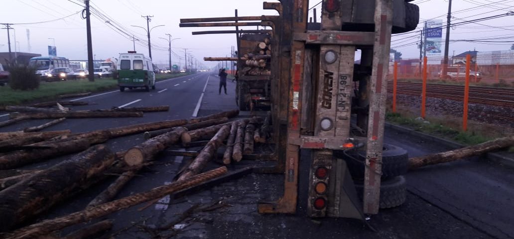 Accidente en Ruta 160